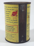 Rare Version Vintage Casite Improved Tune-Up Now with Spark Plug and Carburetor Cleaner 15 Fluid Ounces Yellow Metal Container FULL