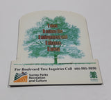 Surrey Parks Recreation and Culture "Trees Restore the Environment and Enhance Surrey" 3 1/8" x 3 1/2" Thin Rubber Fridge Magnet