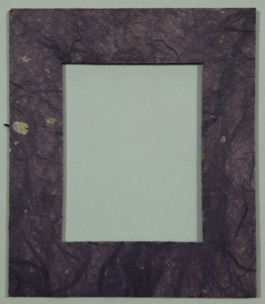 Purple Picture Frame 2 3/8" x 2 3/4" Thin Rubber Fridge Magnet