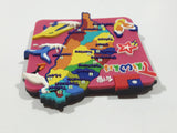 Taiwan 3D 2 5/8" x 3 1/4" Thick Rubber Fridge Magnet