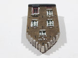 1630 Dutch Building House Shaped 1" x 2 1/2" 3D Resin Fridge Magnet
