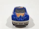 1999 Hot Wheels Future NASCAR Blue Die Cast Toy Car Vehicle McDonald's Happy Meal