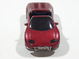 1998 Hot Wheels Speed Demons Pontiac Salsa Dark Red Die Cast Toy Car Vehicle