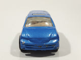 2000 Hot Wheels World Tour Dodge Caravan Metalflake Blue Die Cast Toy Car Vehicle