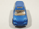 2000 Hot Wheels World Tour Dodge Caravan Metalflake Blue Die Cast Toy Car Vehicle
