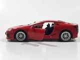 MSZ Lexus LF-A Red 1:43 Scale Pull Back Die Cast Toy Car Vehicle with Opening Doors