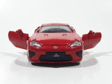 MSZ Lexus LF-A Red 1:43 Scale Pull Back Die Cast Toy Car Vehicle with Opening Doors