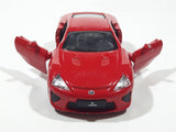 MSZ Lexus LF-A Red 1:43 Scale Pull Back Die Cast Toy Car Vehicle with Opening Doors