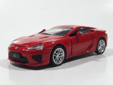 MSZ Lexus LF-A Red 1:43 Scale Pull Back Die Cast Toy Car Vehicle with Opening Doors
