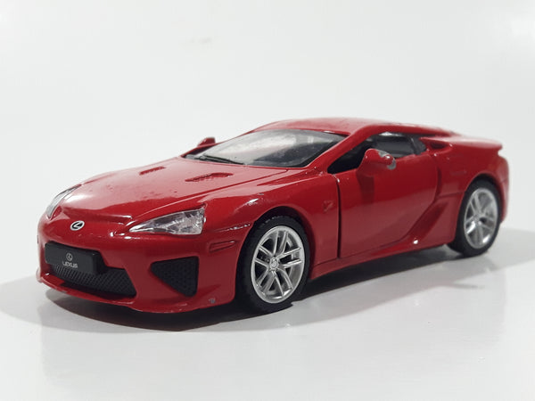 MSZ Lexus LF-A Red 1:43 Scale Pull Back Die Cast Toy Car Vehicle with Opening Doors