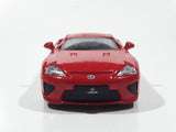 MSZ Lexus LF-A Red 1:43 Scale Pull Back Die Cast Toy Car Vehicle with Opening Doors