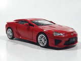MSZ Lexus LF-A Red 1:43 Scale Pull Back Die Cast Toy Car Vehicle with Opening Doors