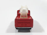 Vintage Majorette Pompier Fire Ladder Truck No. 207 Red 1/100 Scale Die Cast Toy Car Firefighting Rescue Emergency Vehicle