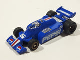 Rare Maisto Formula One Indy Grand Prix Pepsi Blue Die Cast Metal Toy Race Car Vehicle