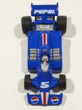 Rare Maisto Formula One Indy Grand Prix Pepsi Blue Die Cast Metal Toy Race Car Vehicle