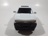 ERTL John Deere Pickup Truck White Plastic and Pressed Steel Die Cast Toy Car Vehicle 8 1/2" Long