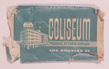 Vintage Hotel Coliseum Figueroa At Santa Barbara Los Angeles 37 Lux Toilet Soap Package EMPTY
