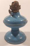 Antique P&A Acorn Blue Small 4 1/2" Tall Kerosene Oil Lamp Lantern