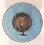 Antique P&A Acorn Blue Small 4 1/2" Tall Kerosene Oil Lamp Lantern