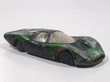 Vintage 1969 Lesney Matchbox Superfast Ford Group 6 Black (Originally Green) Die Cast Toy Car Vehicle Busted Wheels