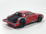 Vintage Majorette No. 280 Ferrari F40 Red Die Cast Toy Car Vehicle Opening Rear Hood 1/58 Scale
