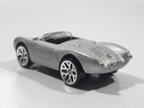Maisto Porsche 550 A Spyder Silver Grey 1/64 Scale Die Cast Toy Car Vehicle
