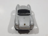 Maisto Porsche 550 A Spyder Silver Grey 1/64 Scale Die Cast Toy Car Vehicle