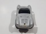 Maisto Porsche 550 A Spyder Silver Grey 1/64 Scale Die Cast Toy Car Vehicle