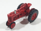 Ertl McCormick Deering Farmall Tractor Red Die Cast Toy Vehicle
