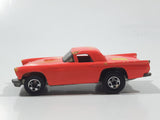 1987 Hot Wheels Color Racers '57 T-Bird 1957 Ford Thunder Bird Pink Peach Orange Die Cast Toy Car Vehicle