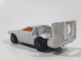 Vintage 1972 Lesney Matchbox Superfast No. 53 Tanzara White Die Cast Toy Car Vehicle Made in England