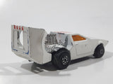 Vintage 1972 Lesney Matchbox Superfast No. 53 Tanzara White Die Cast Toy Car Vehicle Made in England