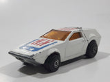 Vintage 1972 Lesney Matchbox Superfast No. 53 Tanzara White Die Cast Toy Car Vehicle Made in England