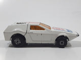 Vintage 1972 Lesney Matchbox Superfast No. 53 Tanzara White Die Cast Toy Car Vehicle Made in England