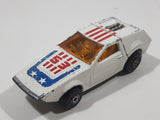 Vintage 1972 Lesney Matchbox Superfast No. 53 Tanzara White Die Cast Toy Car Vehicle Made in England