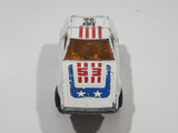 Vintage 1972 Lesney Matchbox Superfast No. 53 Tanzara White Die Cast Toy Car Vehicle Made in England