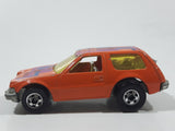 1980 Hot Wheels Packin' Pacer Orange Die Cast Toy Car Vehicle - Hong Kong