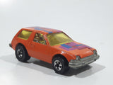 1980 Hot Wheels Packin' Pacer Orange Die Cast Toy Car Vehicle - Hong Kong