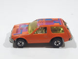 1980 Hot Wheels Packin' Pacer Orange Die Cast Toy Car Vehicle - Hong Kong