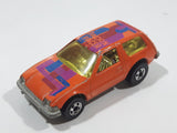1980 Hot Wheels Packin' Pacer Orange Die Cast Toy Car Vehicle - Hong Kong