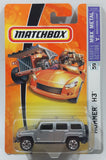 2006 Matchbox MBX Metal Hummer H3 Metalflake Silver Die Cast Toy Car Vehicle New in Package