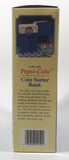 1996 Pepsi Cola Vending Machine Shaped Plastic Coin Sorter Bank with Box