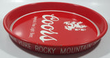 Vintage Coors America's Fine Light Beer 13" Diameter Round Metal Red Beverage Serving Tray
