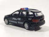 MiniAuto 6401H Police Special Agent Black Pull Back Die Cast Toy Car Vehicle with Opening Doors