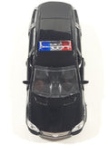 MiniAuto 6401H Police Special Agent Black Pull Back Die Cast Toy Car Vehicle with Opening Doors