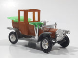 Vintage Prosperity Toys Old Timer Car No. 846 Brown Plastic Toy Car Vehicle Made in Hong Kong New in Box