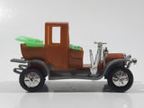 Vintage Prosperity Toys Old Timer Car No. 846 Brown Plastic Toy Car Vehicle Made in Hong Kong New in Box