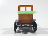 Vintage Prosperity Toys Old Timer Car No. 846 Brown Plastic Toy Car Vehicle Made in Hong Kong New in Box