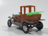 Vintage Prosperity Toys Old Timer Car No. 846 Brown Plastic Toy Car Vehicle Made in Hong Kong New in Box