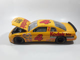 1995 Racing Champions NASCAR #4 Sterling Marlin Chevrolet Monte Carlo Kodak Film Yellow 1/18 Scale Die Cast Toy Race Car Vehicle with Opening Hood